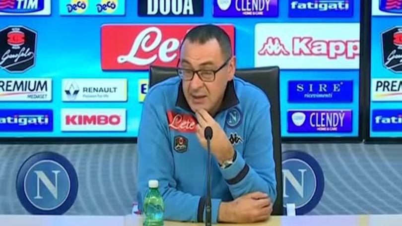 Sarri: "Non guardo la classifica"