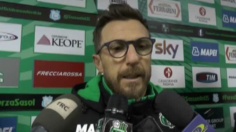 Di Francesco: "Attenzione al Frosinone"