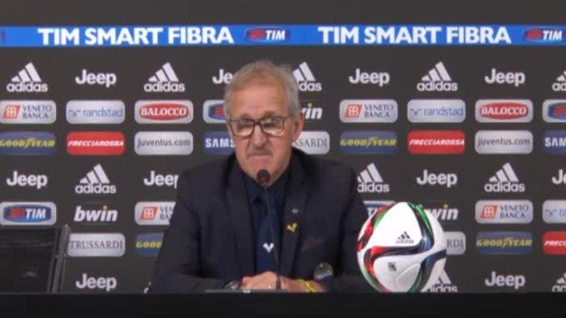 Delneri: "Juve, vittoria meritata. Aspetto gli infortunati"