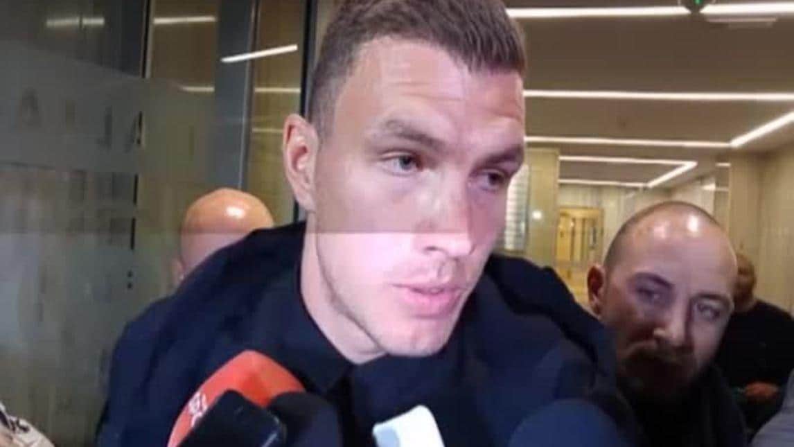 Dzeko: "Sadiq è il futuro della Roma. Non sono preoccupato"