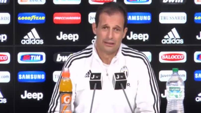 Allegri: "Attenzione alla Sampdoria"