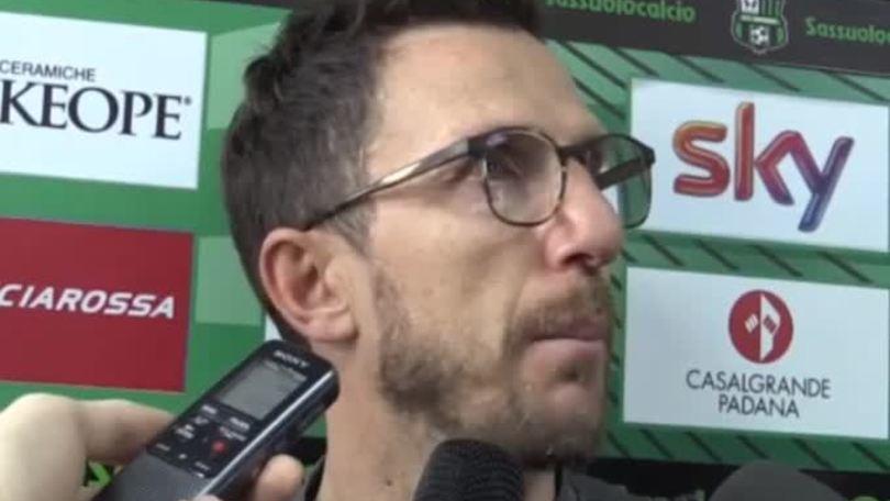 Di Francesco: "Sassuolo, niente paura"