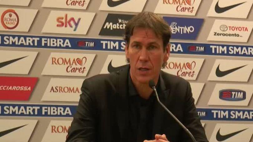 Garcia:"Non possiamo sbagliare tanti passaggi"