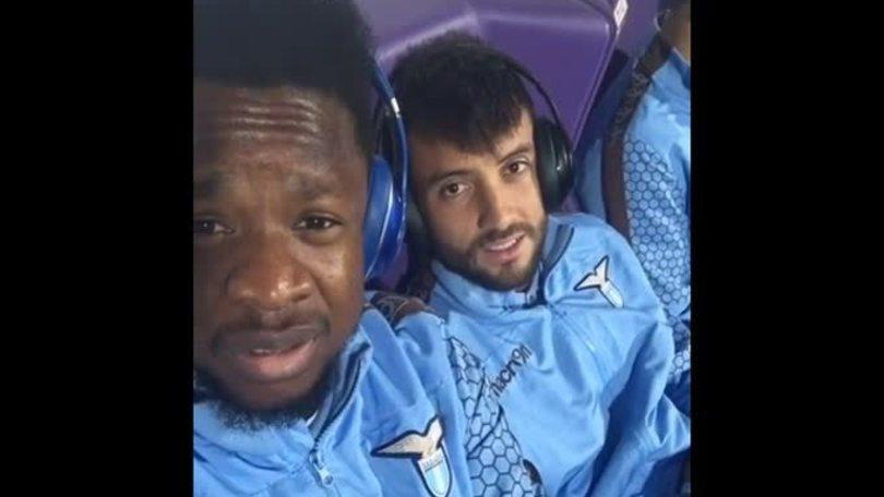 Le selfie interviste di Onazi ai giocatori della Lazio