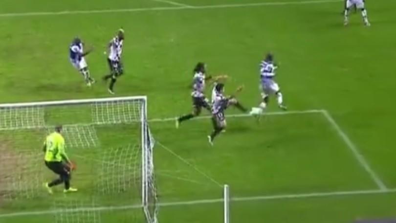 "Daje de tacco, daje de punta", che gol Danilo!