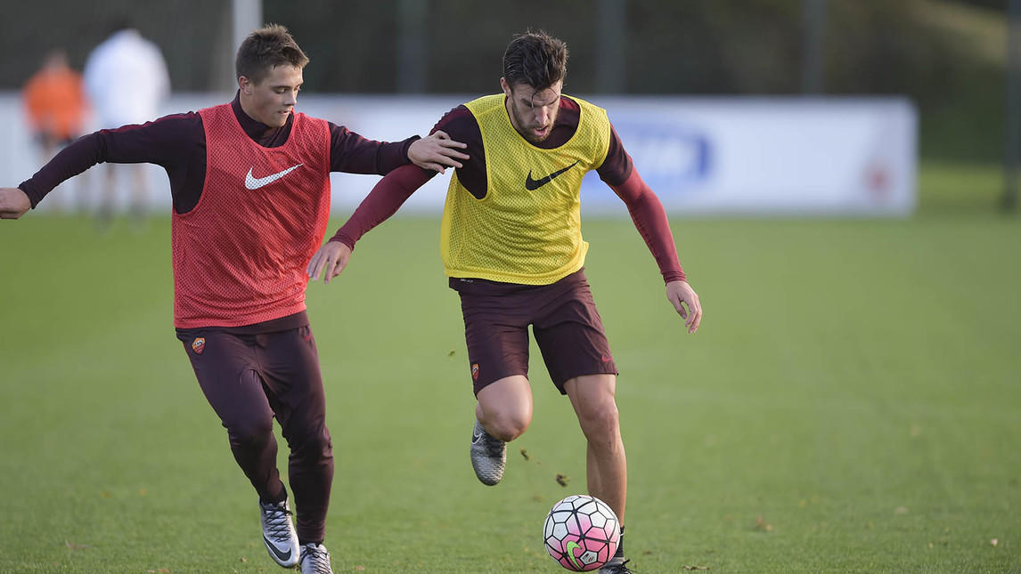 Roma, Strootman in campo con la Primavera