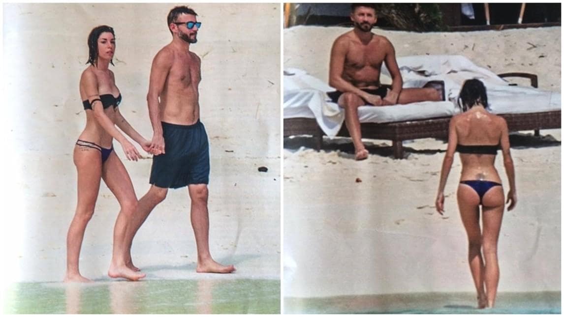 Max Biaggi e Bianca Atzei: vacanza hot alle Maldive