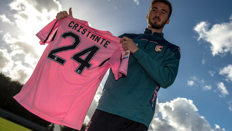 Palermo, Cristante con la maglia rosanero
