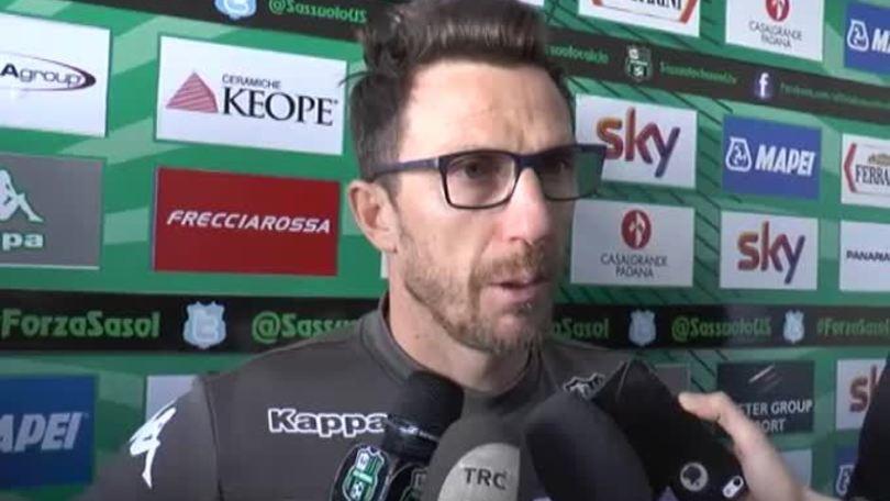 Di Francesco: "Loro vorranno festeggiare,li metteremo in difficoltà"
