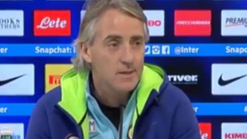 Mancini: "Al rinnovo non ci penso. Guarin spero resti"