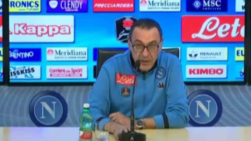 Sarri: "Dobbiamo dimostrare di essere cresciuti"