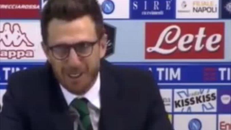 Di Francesco: "Napoli e Juve favorite per lo scudetto"