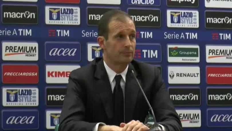 Allegri:"Non dobbiamo pensare ai record"