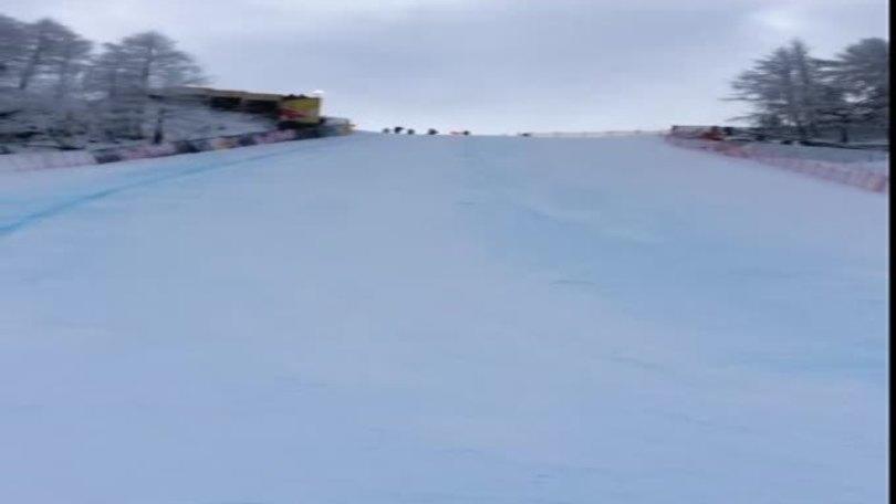 Piero Gros presenta la pista di Kitzbühel