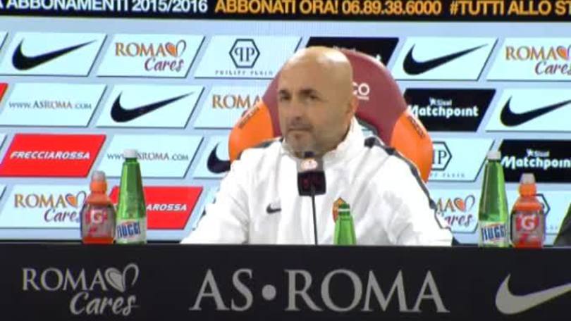 Spalletti: "Vincere per rientrare in corsa"