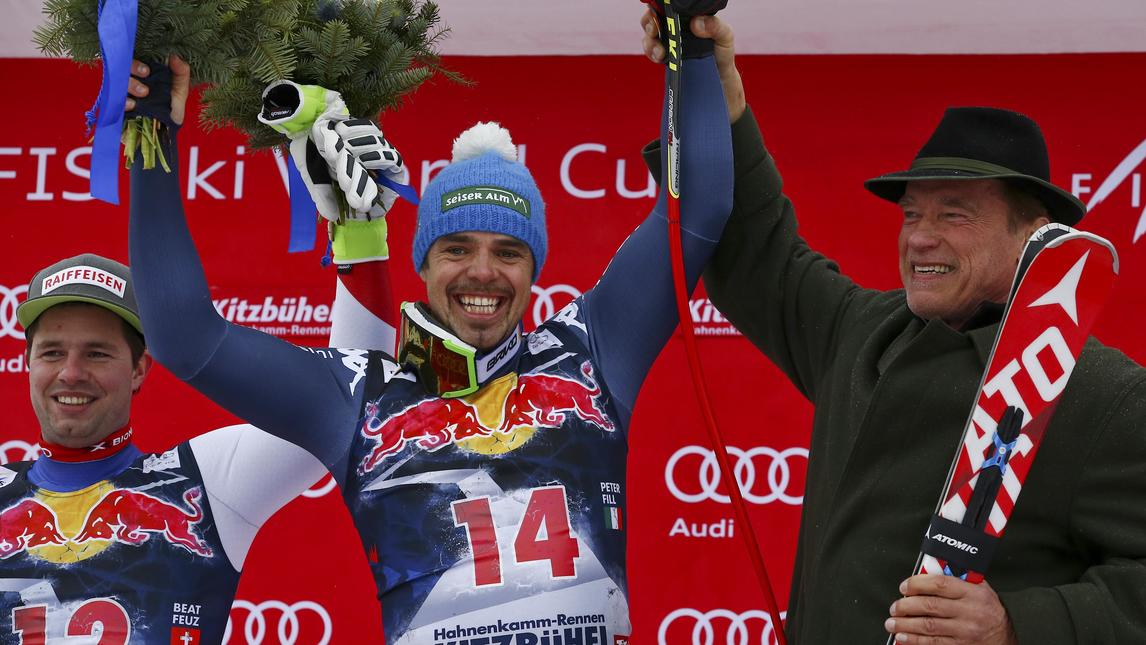 Sci, Fill impresa azzurra: trionfa nella libera di Kitzbuehel