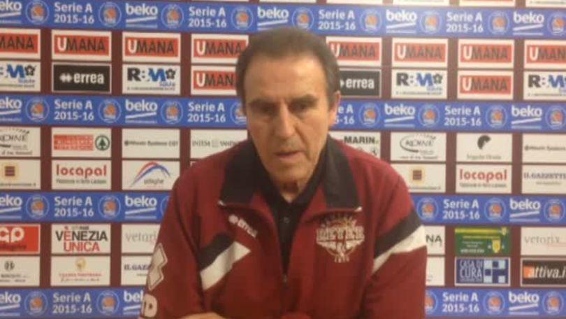 Recalcati: "A Capo d'Orlando non sarà facile"