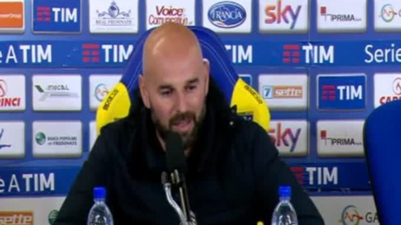 Stellone: "Nel primo tempo meritavamo di più"