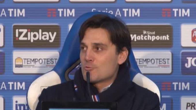 Montella: "La squadra ha un'idea di gioco"