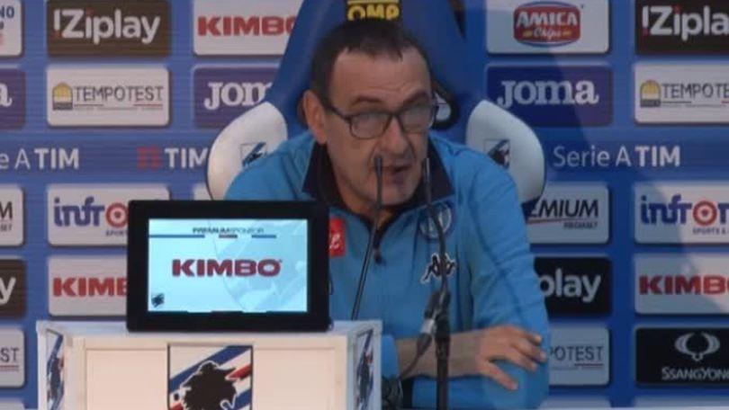 Sarri: "Contenti di quello che stiamo facendo"