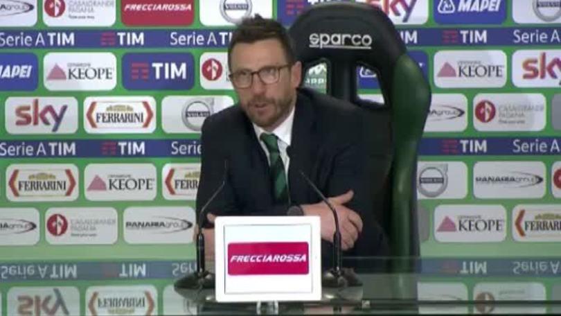 Di Francesco: "Il Bologna non ha rubato nulla"