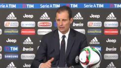 Allegri: "Duello Napoli-Juve? Inter e Fiorentina sono in corsa"
