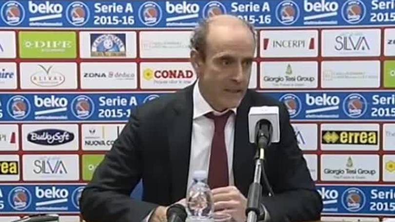 Basket, Paolini: "Qualche dubbio sull'arbitraggio"