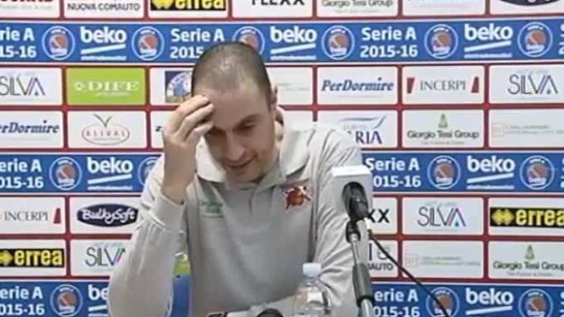 Basket, Esposito: "Contento per la reazione avuta"