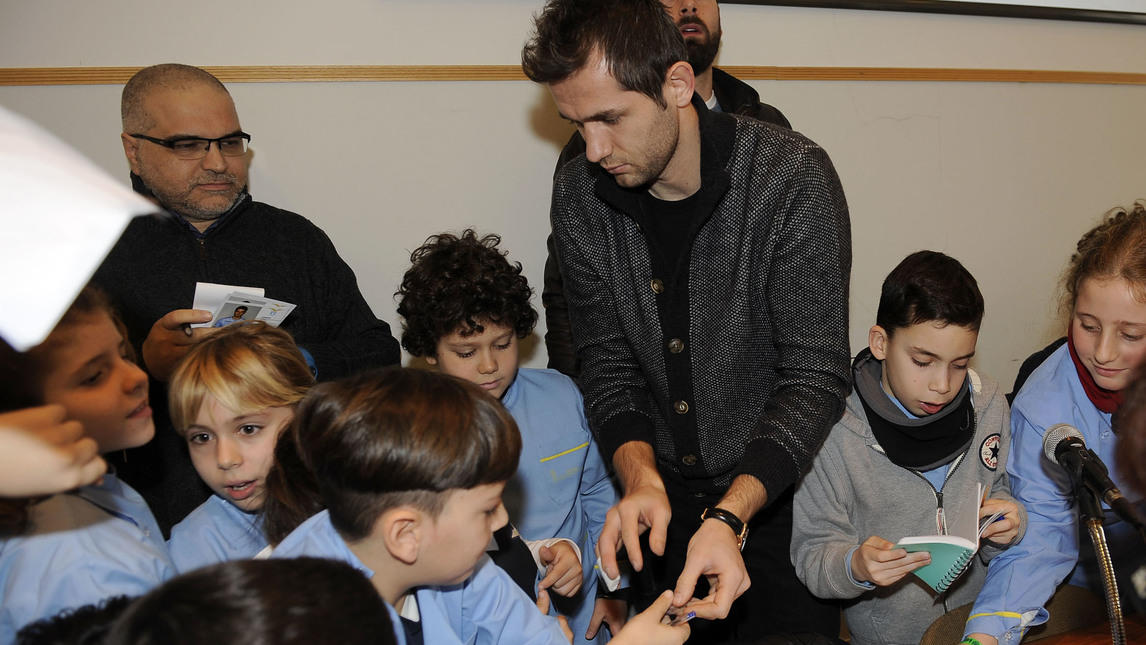Serie A Lazio: Keita, Lulic e Hoedt visita al San Giuseppe al Trionfale