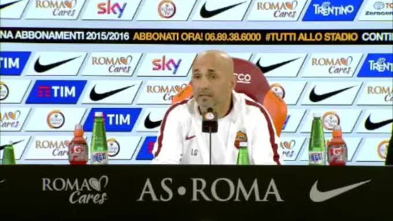 Spalletti: "Seguiamo Perotti. Gervinho era un problema"
