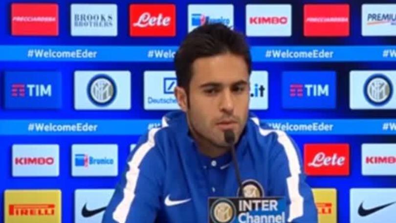 Eder: "Anche senza me l'Inter era da scudetto"