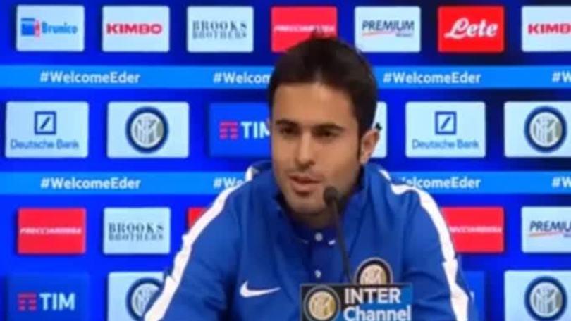 Eder: "Sono pronto per il derby"