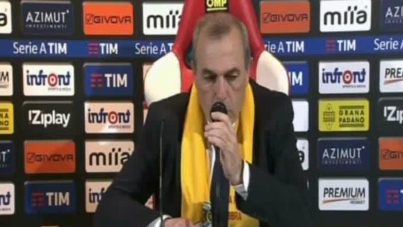 Castori: "C'è rammarico per questo pari"