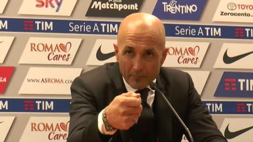 Spalletti: "Totti ha dato tranquillità alla squadra"