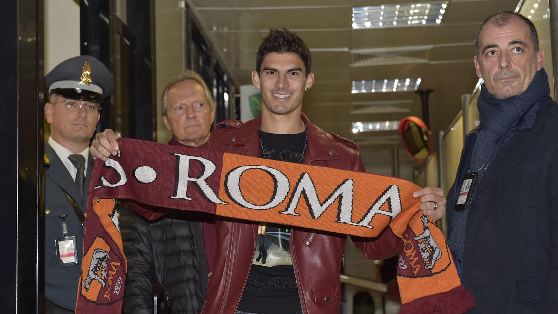 Calciomercato Roma, ecco Perotti: è arrivato nella capitale