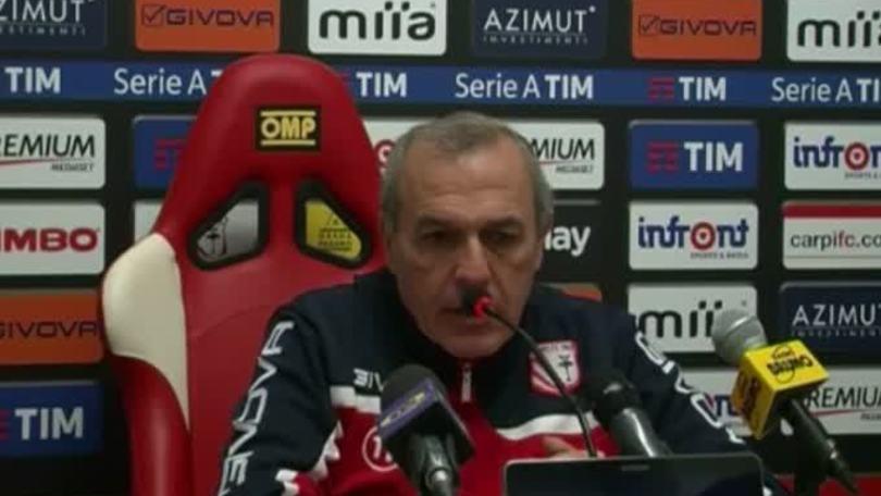 Castori: "Faremo una grande partita"