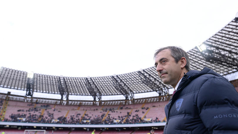 Serie A Empoli, Giampaolo: «Ripartiamo subito»