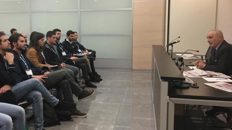 La Scuola dello Sport Coni in visita al Corriere dello Sport-Stadio