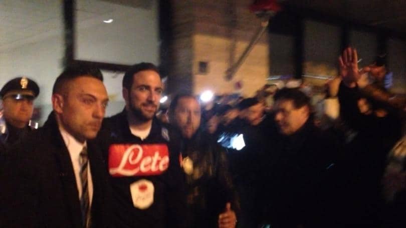 Napoli, che accoglienza a Roma!