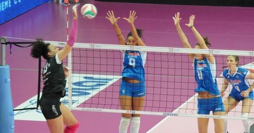 Volley: A1 Femminile, Modena super, Club Italia travolto