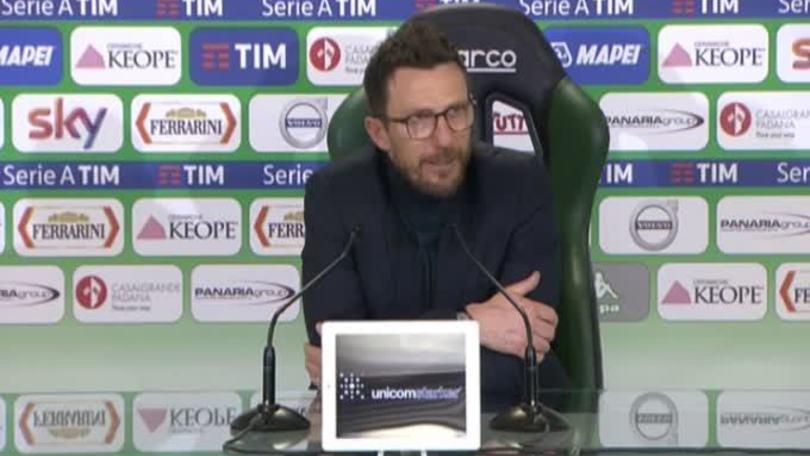 Di Francesco: "Concretizziamo poco"