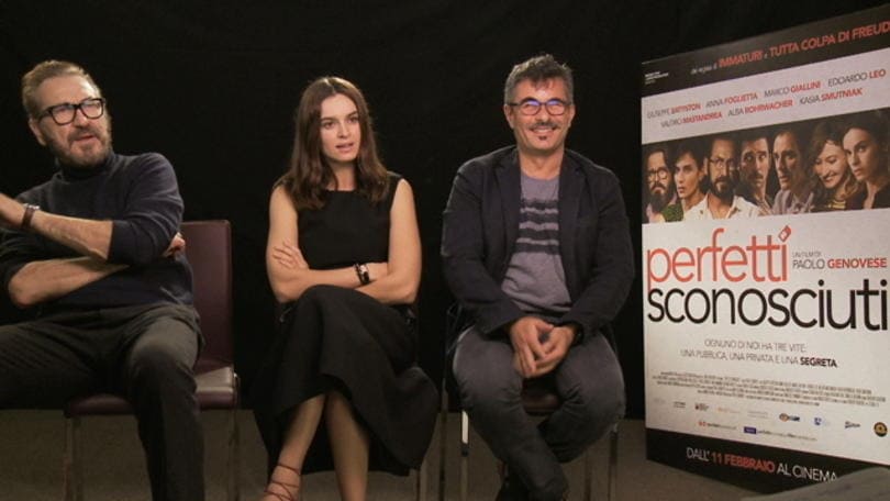 Perfetti sconosciuti - Intervista a Paolo Genovese, Kasia Smutniak e Marco Giallini