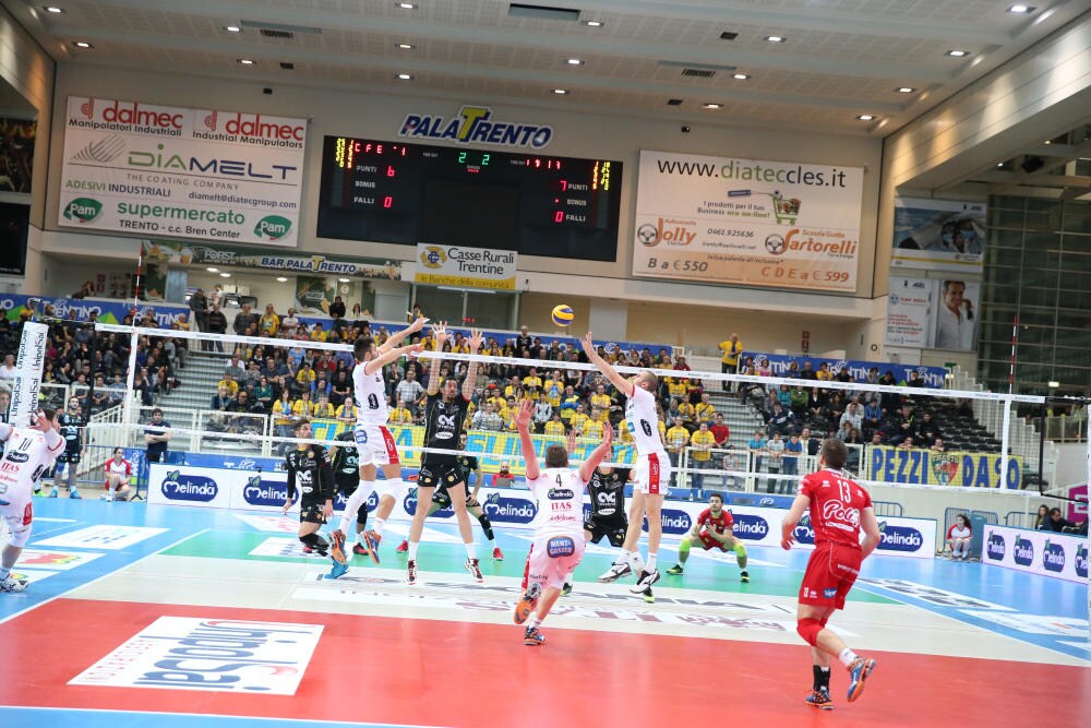 Volley, Trento perde in casa dopo 24 vittorie di fila