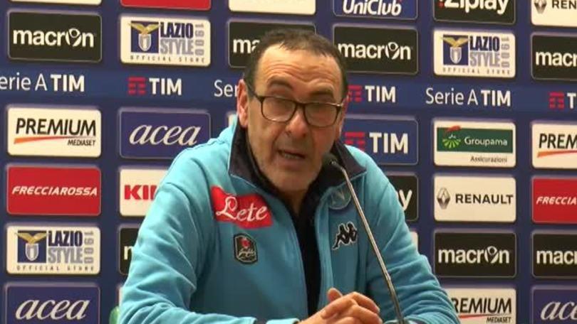 Sarri:"Nel primo tempo abbiamo capito come vincere"