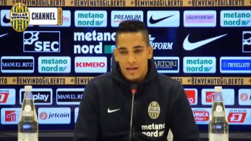 Gilberto: "Felice di essere a Verona"