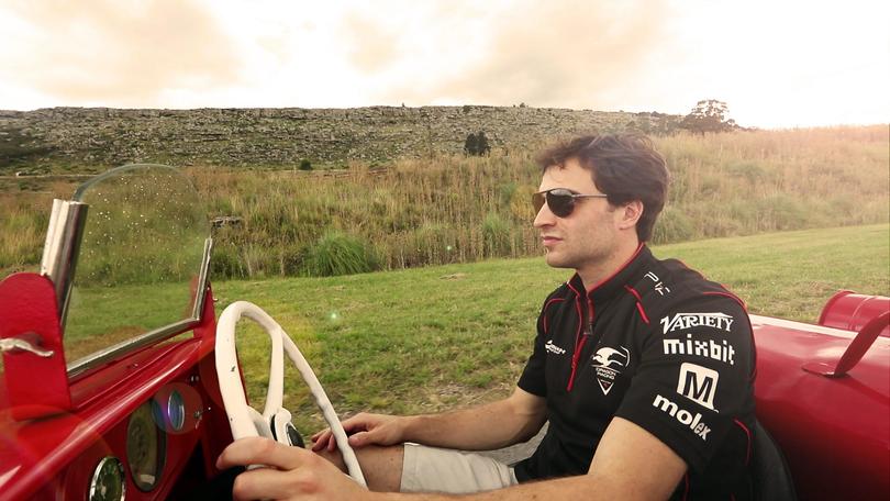 F1, Bruno Senna guida le auto di Fangio