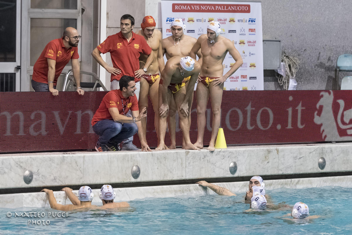 Pallanuoto, Roma Vis Nova-Posillipo in diretta video