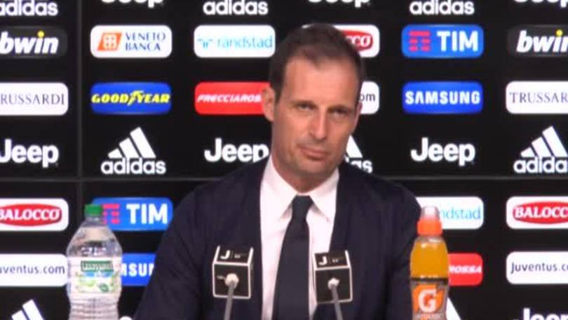 Allegri: "Non penso ai diffidati"