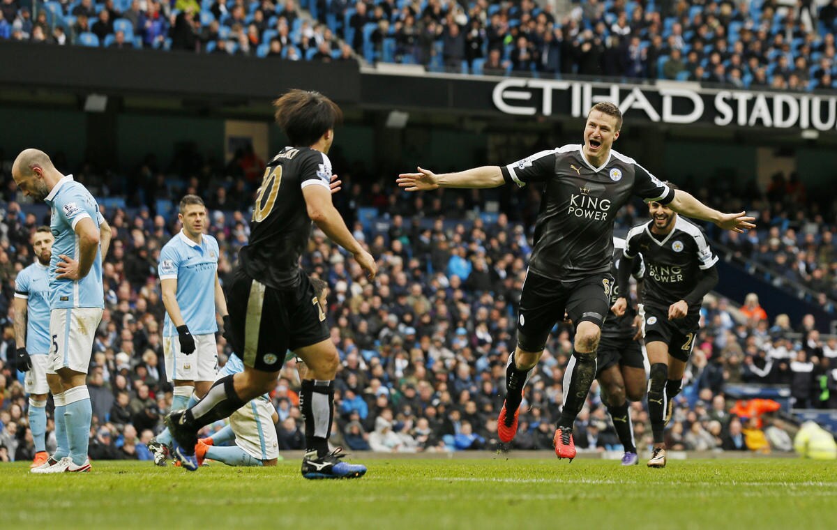 Leicester, che impresa con il City! Ranieri si tiene la vetta