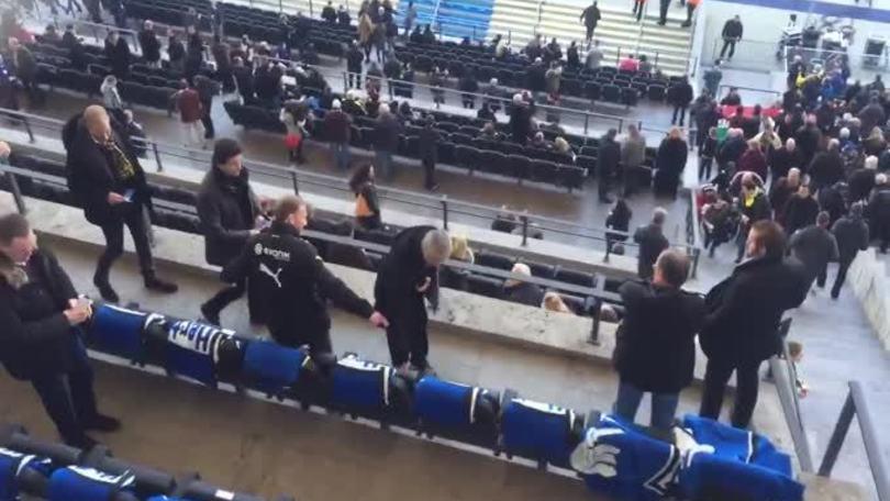 Mourinho in tribuna per Hertha Berlino-Borussia Dortmund